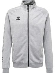 Zapinana na zamek bawełniana bluza dresowa Hummel Move Grid. Szare bluzy męskie Hummel, xl, bez wzorów, z bawełny, bez kaptura, do piłki nożnej. Za 276.25 zł.