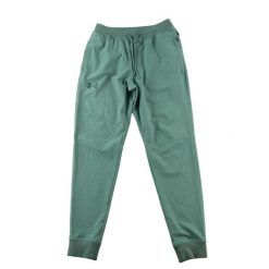 Under Armour spodnie dresowe męskie dopasowane zielone. Zielone spodnie sportowe męskie Under Armour, m, bez wzorów, z dresówki, do biegania. Za 85.16 zł.