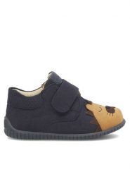 Lasocki Kids Półbuty Gorky CI12-GORKY-10D(II)CH Granatowy. Niebieskie półbuty chłopięce Lasocki Kids, bez wzorów, z nubiku, bez zapięcia. Za 109.99 zł.