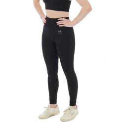 Xtreme Sportswear legginsy sportowe damskie Czarny. Czarne legginsy damskie XTREME SOCKSWEAR, m, bez wzorów, z materiału. Za 134.50 zł.