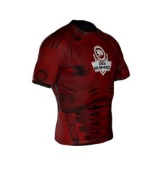 Koszulka kompresyjna Cyborg Rashguard DBX Bushido More Dry. Białe koszulki sportowe męskie DBX BUSHIDO, l, bez wzorów, z elastanu, bez kołnierzyka, bez ramiączek, na fitness i siłownię. Za 149.00 zł.