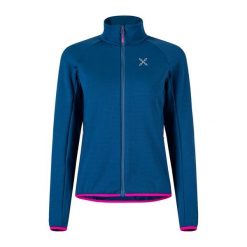 Bluza damska Montura Merano Maglia. Niebieskie bluzy damskie MONTURA, m, bez wzorów, bez kaptura. Za 599.99 zł.