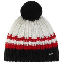 Czapka Eisbar Kova Pompon MÜ. Brązowe czapki i kapelusze męskie Eisbar, na zimę, bez wzorów, z materiału, eleganckie. Za 163.93 zł.