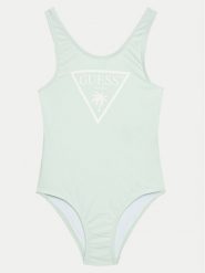 Guess Strój kąpielowy J4GZ39 KCA60 Zielony. Zielone stroje kąpielowe dla dziewczynek Guess, z aplikacjami, z syntetyku. Za 369.99 zł.