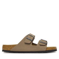 Klapki Birkenstock. Brązowe klapki męskie Birkenstock. Za 379.99 zł.