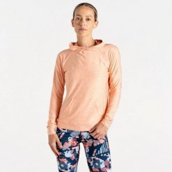 Bluza damska z kapturem Dare 2B Sprint City. Brązowe bluzy damskie Dare 2b, bez wzorów, z elastanu, z kapturem. Za 129.99 zł.