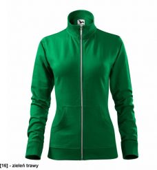 MALFINI - ADLER - Bluza damska, 300 g/m, 3 % elastan, 97 % bawełna zieleń trawy 2XL. Zielone bluzy damskie Malfini, m, bez wzorów, z bawełny, bez kaptura. Za 102.81 zł.