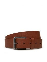 Calvin Klein Pasek Męski Classic Casual K50K512085 Brązowy. Brązowe paski damskie Calvin Klein, bez wzorów, ze skóry, casualowe. Za 139.99 zł.