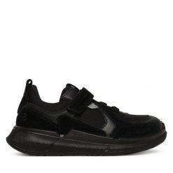 Sneakersy ECCO. Czarne trampki i tenisówki chłopięce ecco, bez wzorów, bez zapięcia. Za 299.99 zł.