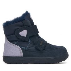 Śniegowce Primigi. Niebieskie śniegowce dziewczęce Primigi, z gore-texu, bez zapięcia. Za 329.99 zł.