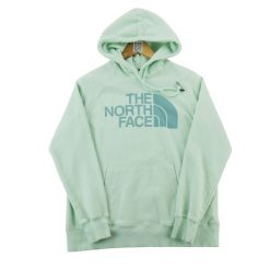 Second life - Bluza z kapturem damska The North Face zielona - Stan dobry. Zielone bluzy damskie The North Face, l, bez wzorów, z materiału, z kapturem. Za 97.94 zł.