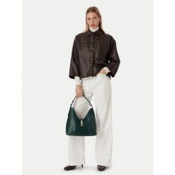 Torebka Furla. Zielone torebki do ręki damskie Furla, bez wzorów, klasyczne, bez dodatków. Za 1,439.00 zł.