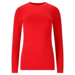 Komplet termoaktywny damski Whistler Mall Seamless. Czerwone bokserki damskie Whistler, m, bez wzorów. Za 179.99 zł.