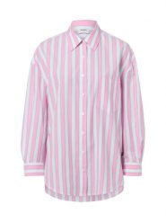 Joop Jeans bluzka koszulowa - Brenda Kobiety Bawełna różowy, XS. Czerwone bluzki damskie JOOP! Jeans, xs, z aplikacjami, z bawełny, eleganckie, bez kołnierzyka, bez ramiączek. Za 379.95 zł.