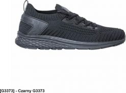 Ardon AMBLE WHITE G33 - męskie półbuty sportowe, cholewka dzianina, lekkie, wygodne, podeszwa EVA/guma - Czarny G3373 46. Białe buty sportowe męskie Ardon, z dzianiny, sportowe, bez zapięcia. Za 122.20 zł.