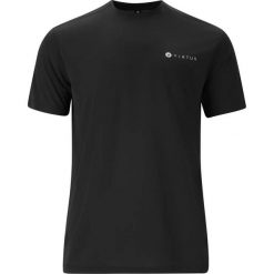 Koszulka Virtus Finnian. Czarne koszulki sportowe męskie VIRTUS, s, bez wzorów, z materiału, bez kołnierzyka, bez ramiączek, na fitness i siłownię. Za 135.50 zł.