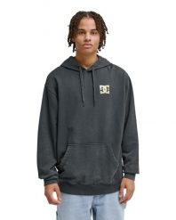 Bluza z kapturem dla Mężczyzn SKULL STORM Czarny. Czarne bluzy męskie DC Shoes, m, bez wzorów, z bawełny, z kapturem. Za 258.99 zł.