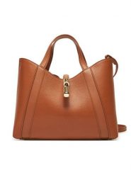 Furla Torebka Goccia S WB01789 BX3353 KH RY000 Brązowy. Brązowe torebki do ręki damskie Furla, bez wzorów, ze skóry, bez dodatków. Za 1,369.00 zł.