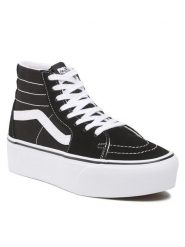 Vans Tenisówki Sk8-Hi Tapered VN0A5JMKBMX1 Czarny. Czarne buty sportowe męskie Vans, bez wzorów, z materiału, bez zapięcia. Za 259.99 zł.