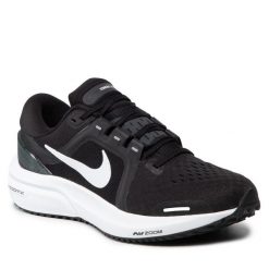 Buty do biegania Nike. Czarne obuwie sportowe damskie Nike, bez wzorów, do biegania. Za 569.99 zł.