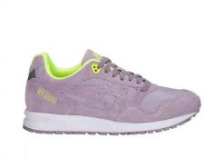 Buty Kobieta Asics Gelsaga fioletowy. Czerwone obuwie sportowe damskie Asics, bez wzorów, z materiału, trekkingowe. Za 355.20 zł.