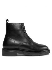 Gant Kozaki Boggar Mid Boot 27641330 Czarny. Czarne kozaki męskie GANT, ze skóry. Za 839.99 zł.