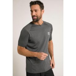 Męska Koszulka funkcyjna FLEXNAMIC® fitness rękaw 1/2 QuickDry. Szare koszulki sportowe męskie JAY-PI, m, bez wzorów, z elastanu, bez kołnierzyka, bez ramiączek, na fitness i siłownię. Za 139.99 zł.