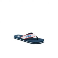 Japonki męskie Colmar Flip Flop Originals. Niebieskie klapki męskie Colmar, z materiału. W wyprzedaży za 59.99 zł.