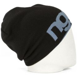 Nugget Unisex Czapka Czarny Logo 4 Reversible Beanie. Czarne czapki i kapelusze damskie Nugget. Za 83.00 zł.