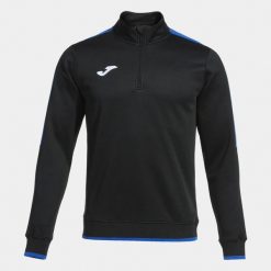 Bluza Joma Olimpiada. Czarne bluzy męskie Joma, l, bez wzorów, z dresówki, bez kaptura, na fitness i siłownię. Za 286.00 zł.
