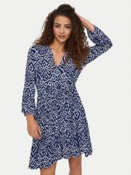 ONLY Sukienka codzienna Clemmentine 15320417 Niebieski Regular Fit. Niebieskie sukienki damskie Only, na co dzień, xl, bez wzorów, z wiskozy, bez kołnierzyka, bez ramiączek, proste. Za 159.99 zł.