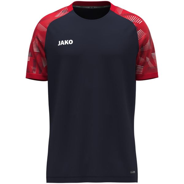 Koszulka Jako Sonic. Czerwone koszulki sportowe męskie Jako, xl, bez wzorów, z materiału, bez kołnierzyka, bez ramiączek, do piłki nożnej. Za 138.98 zł.