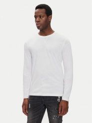 Brave Soul Longsleeve MLT-69PRAGUEM Biały Regular Fit. Białe bluzki z długim rękawem męskie Brave Soul, m, bez wzorów, z bawełny, bez kołnierzyka. Za 69.99 zł.