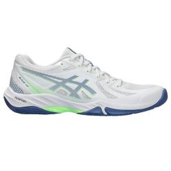 Buty do squasha męskie Asics Blade FF. Białe buty sportowe męskie Asics, bez zapięcia, do piłki ręcznej. Za 529.99 zł.