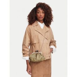 Torebka Weekend Max Mara. Żółte torebki do ręki damskie Weekend Max Mara, bez wzorów, wizytowe, bez dodatków. Za 2,439.00 zł.