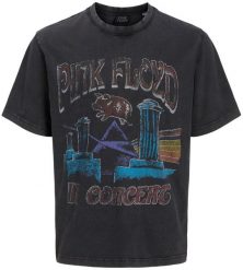 Jack&Jones t-shirt Pink Floyd TEE SS C.N. STYD 12290792 BLACK XL. Czarne t-shirty męskie Jack & Jones, m, bez wzorów, bez kołnierzyka. Za 149.99 zł.