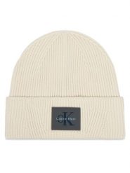 Calvin Klein Czapka Monologo LV04D8096G Szary. Szare rękawiczki damskie Calvin Klein, na zimę, bez wzorów, z wiskozy. Za 169.99 zł.