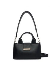 Valentino Torebka Dione Re VBS9U806 Czarny. Czarne torebki do ręki damskie Valentino, bez wzorów, ze skóry, bez dodatków. Za 349.99 zł.