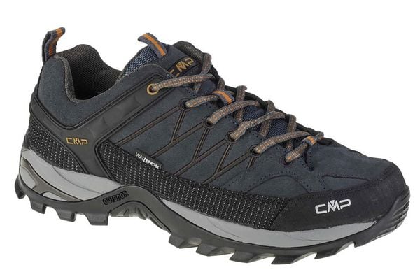 Niskie buty trekkingowe CMP Rigel waterprof. Niebieskie trekkingi męskie CMP, trekkingowe. Za 329.99 zł.