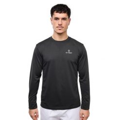 T-shirt chłodzący z długim rękawem i ochroną UV. Czarne t-shirty męskie G-HEAT, s, bez wzorów, sportowe, bez kołnierzyka. Za 173.55 zł.