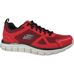 Buty treningowe męskie, Skechers Track-Bucolo. Czarne buty sportowe męskie Skechers, bez zapięcia. Za 258.15 zł.