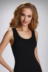 Eldar Koszulka Damska Clarissa Czarny r. XL. Czarne bluzki damskie Eldar, xl, bez wzorów, bez kołnierzyka. Za 43.23 zł.
