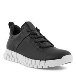 Półbuty ECCO. Czarne półbuty na co dzień męskie ecco, bez zapięcia. Za 779.99 zł.