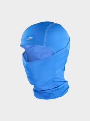 4F Kominiarka narciarska uniseks - granatowa L/XL. Niebieskie czapki i kapelusze damskie 4f, na zimę, bez wzorów, z elastanu, sportowe. W wyprzedaży za 39.99 zł.