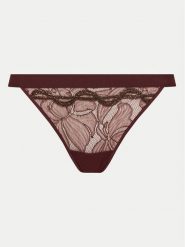 Chantelle X Stringi Xtravagant C06GG5 Bordowy. Czerwone stringi damskie Chantelle X, bez wzorów, z syntetyku. Za 189.99 zł.