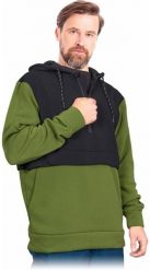 Reis - Bluza męska dzianina 100% poliester 260 g/m2 suwak w górnej części kaptur ściągany na troczki zb 3XL. Bluzy męskie Reis, m, bez wzorów, z dzianiny, bez kaptura. Za 57.39 zł.