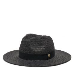 Kapelusz BOSS. Czarne czapki i kapelusze damskie Boss, bez wzorów. Za 219.99 zł.