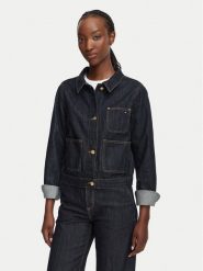 Tommy Hilfiger Kurtka jeansowa Lady WW0WW50002 Granatowy Regular Fit. Niebieskie kurtki damskie Tommy Hilfiger, l, bez wzorów, z jeansu, bez kaptura. Za 649.99 zł.