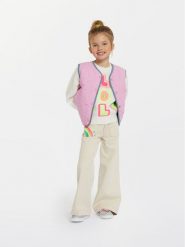 Billieblush Sweter U15B55 Écru Regular Fit. Swetry dla dziewczynek Billieblush, bez wzorów, z syntetyku, bez kołnierzyka, bez ramiączek, bez kaptura. Za 269.99 zł.