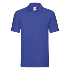 Męska Koszulka Polo Premium. Brązowe koszulki polo męskie Fruit of the Loom, m, bez wzorów, bez ramiączek. Za 65.99 zł.